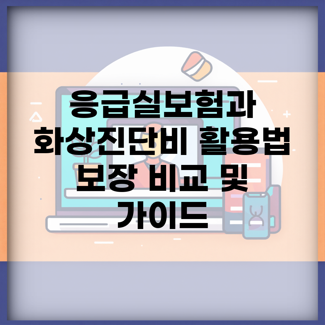 응급실보험과 화상진단비 활용법 | 보장 비교 및 가이드