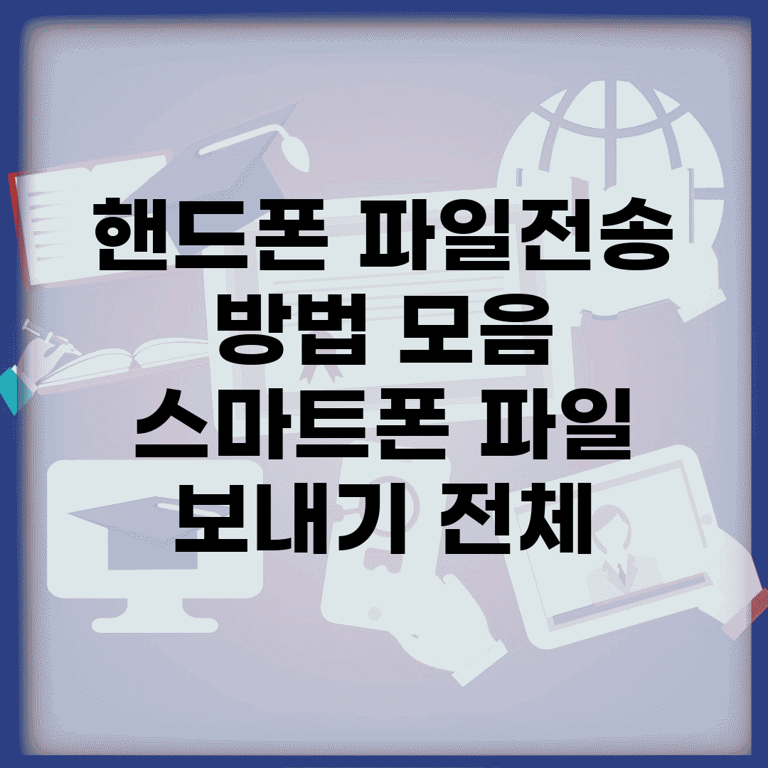 핸드폰 파일전송 방법 모음 | 스마트폰 파일 보내기 전체