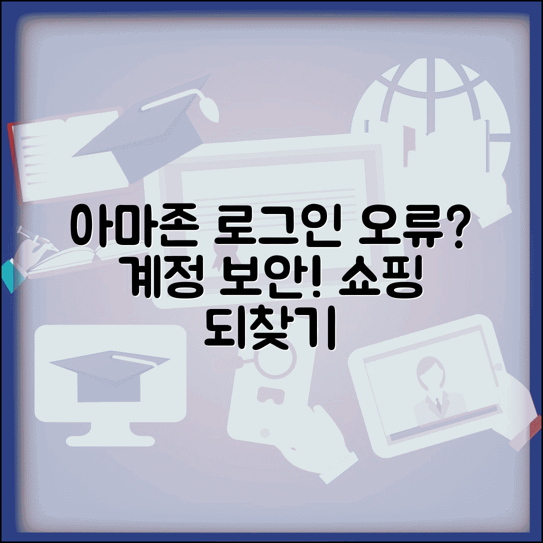 아마존 로그인 안될때 계정 보안 | Amazon 로그인 오류 해결하고 쇼핑 계정 되찾기