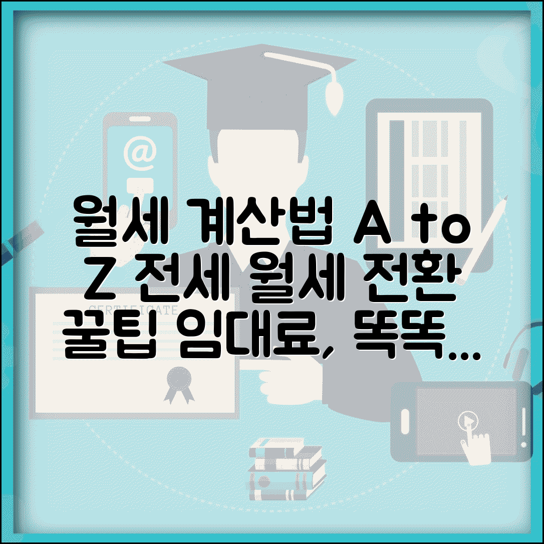 월세 계산법 | 전세 월세 전환 | 임대료 계산 방법