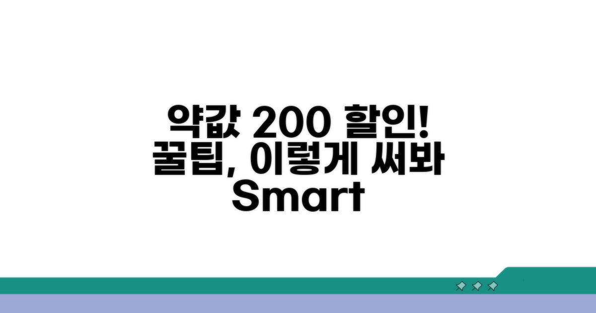 약값 할인, 200% 활용 꿀팁