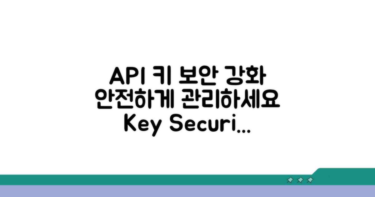 보안 강화로 API 키 안전하게