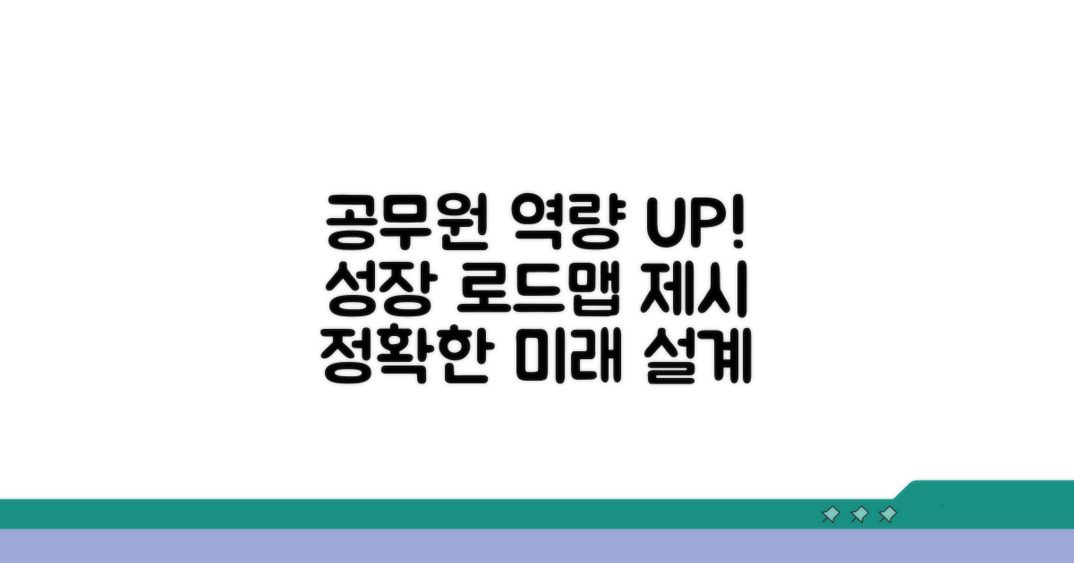 공무원 역량 향상 로드맵