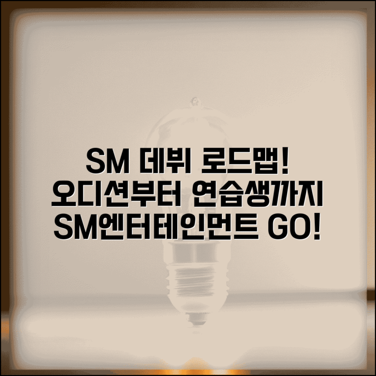 SM 입사 하는 법 연예기획사 | SM엔터테인먼트 오디션부터 연습생까지 데뷔 로드맵