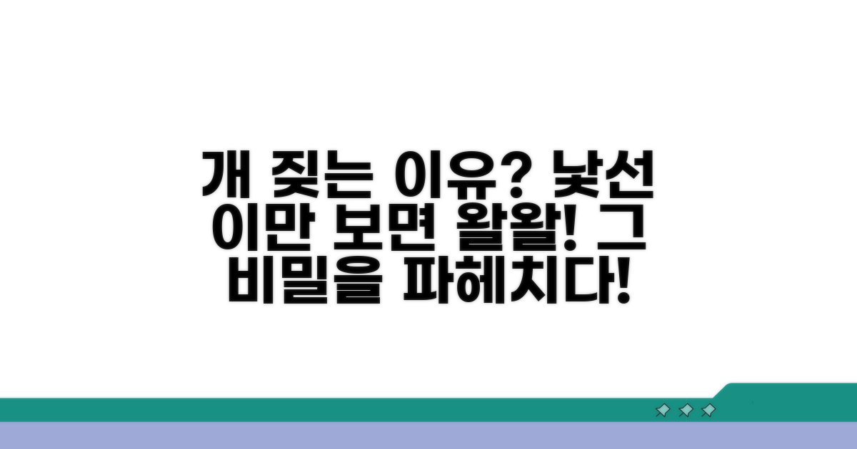 낯선 사람에게 짖는 이유 파헤치기