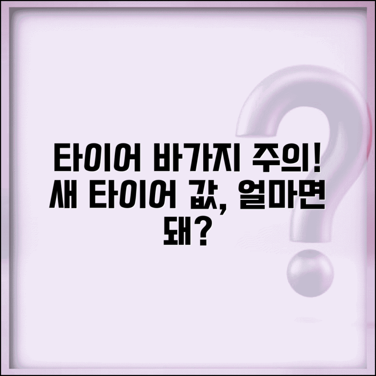 타이어점 바가지 | 타이어 교체 바가지 요금 신고