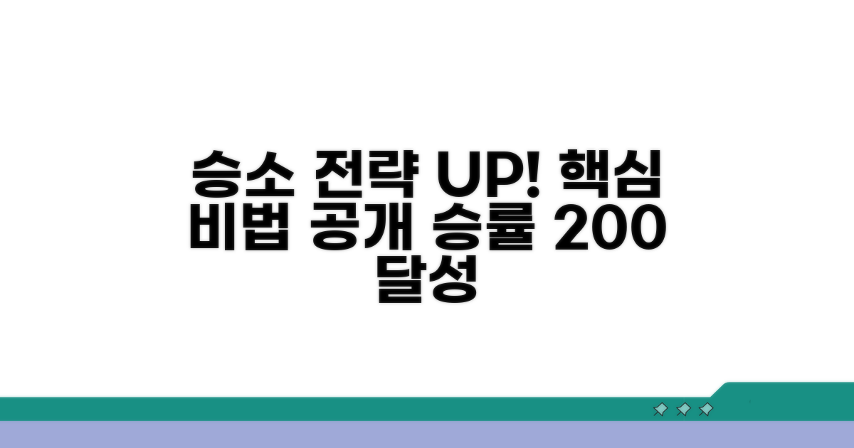 승소 가능성 높이는 핵심 전략