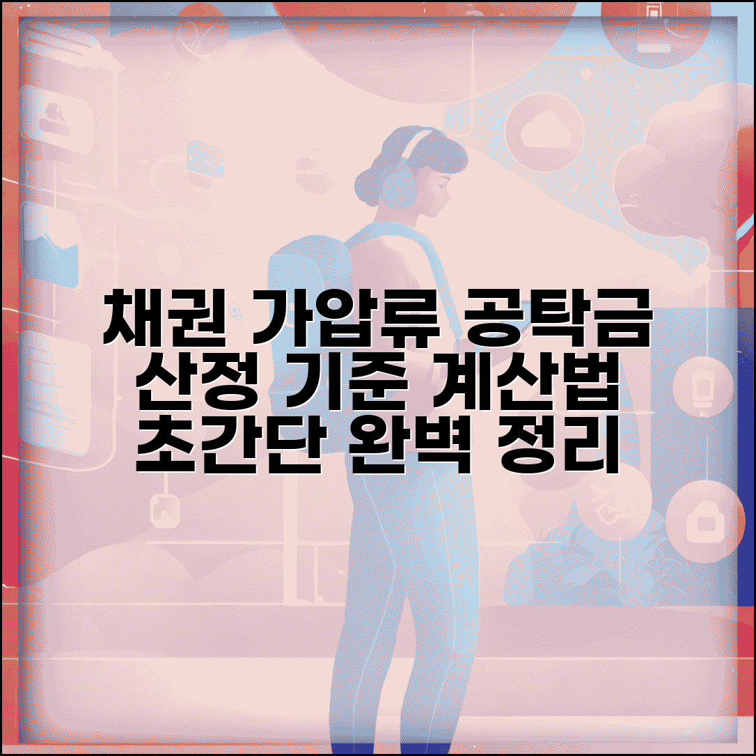 채권 가압류 공탁금 비율 | 가압류 공탁금 산정 기준 및 계산법