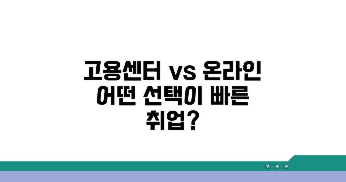 고용센터 vs 온라인, 어떤 방법이 좋을까?