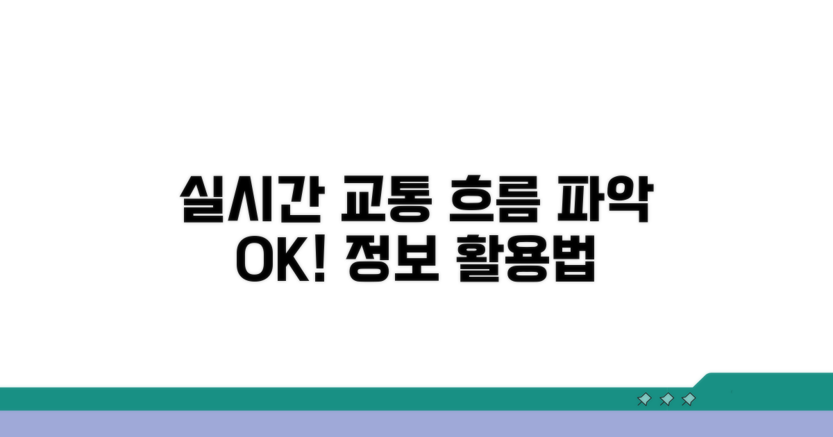 교통 흐름 파악, 실시간 정보 활용법