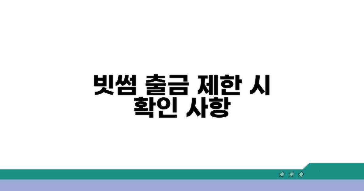 빗썸 출금 제한 시 확인 사항