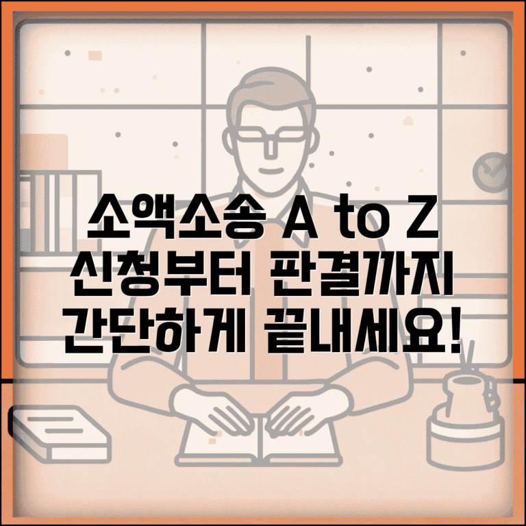 소액소송절차 신청방법 | 소액소송 신청부터 판결까지 절차
