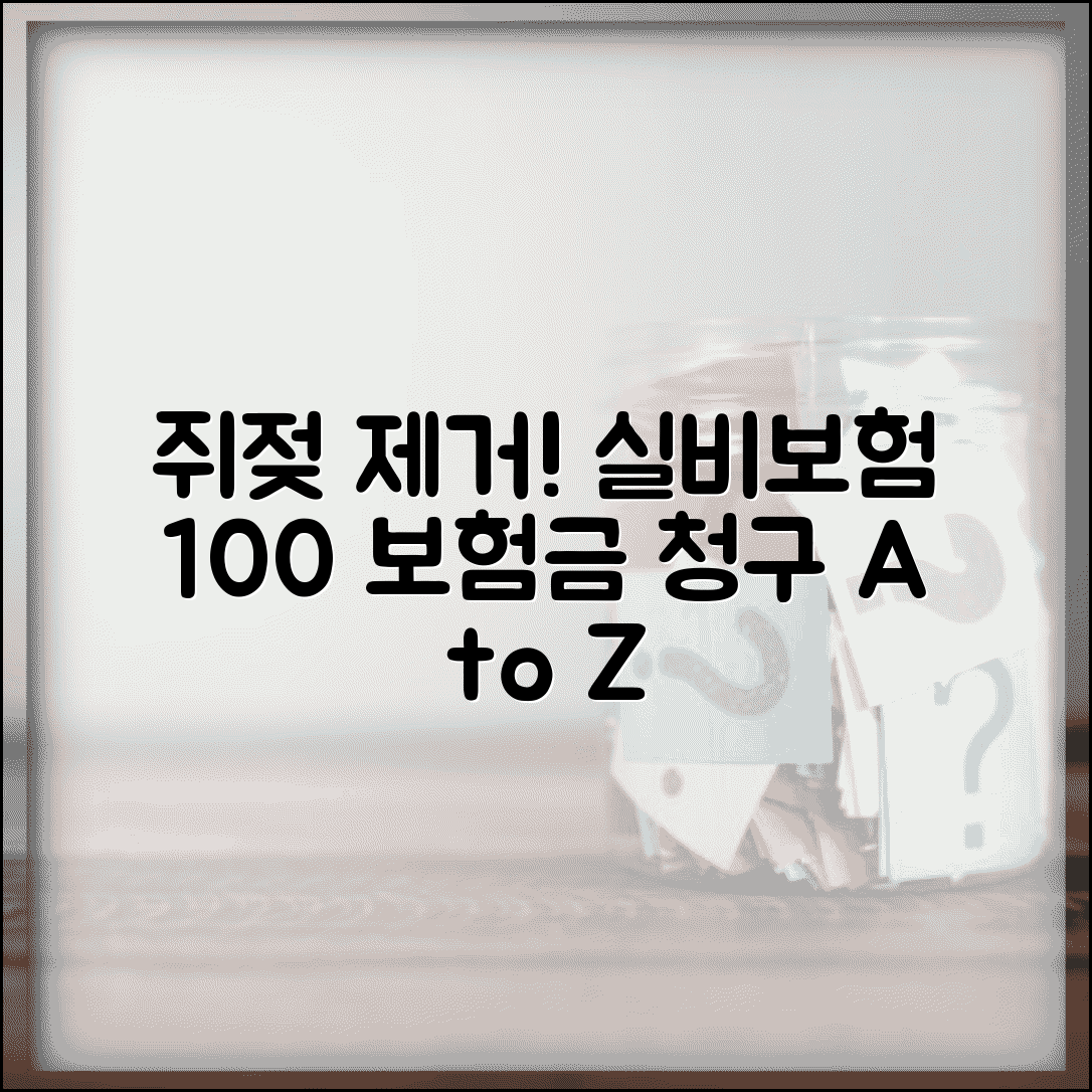 쥐젖 실비보험 청구 | 실비 적용 조건 | 쥐젖 제거 실비 처리 | 보험금 청구 서류