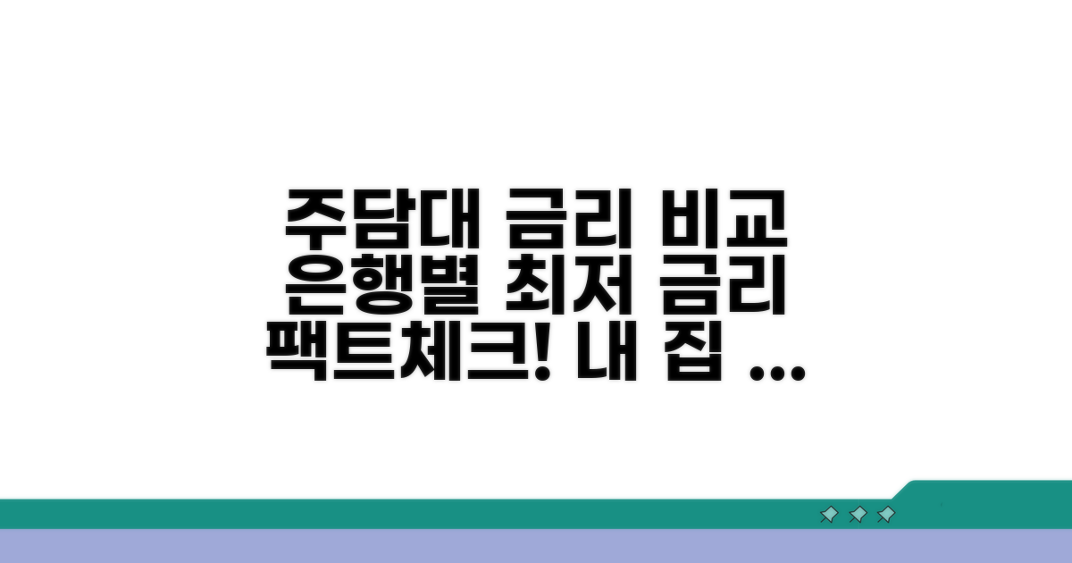 은행별 주담대 금리 비교