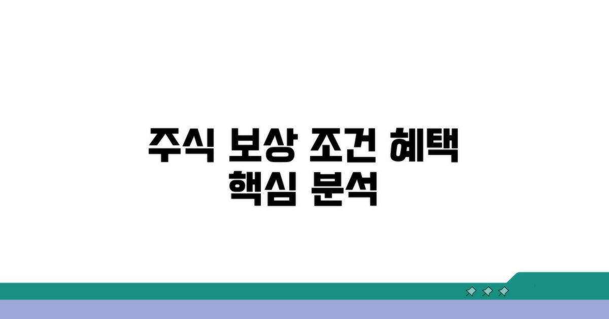 임직원 주식 보상 조건 및 혜택 분석