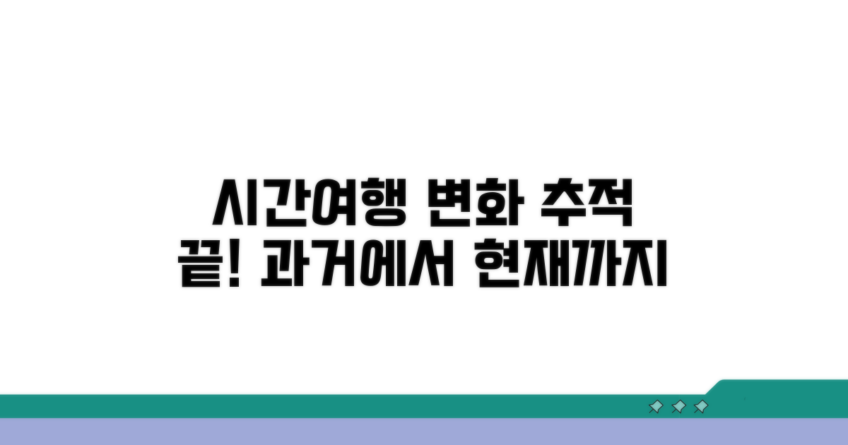 과거 이미지로 변화 추적하기