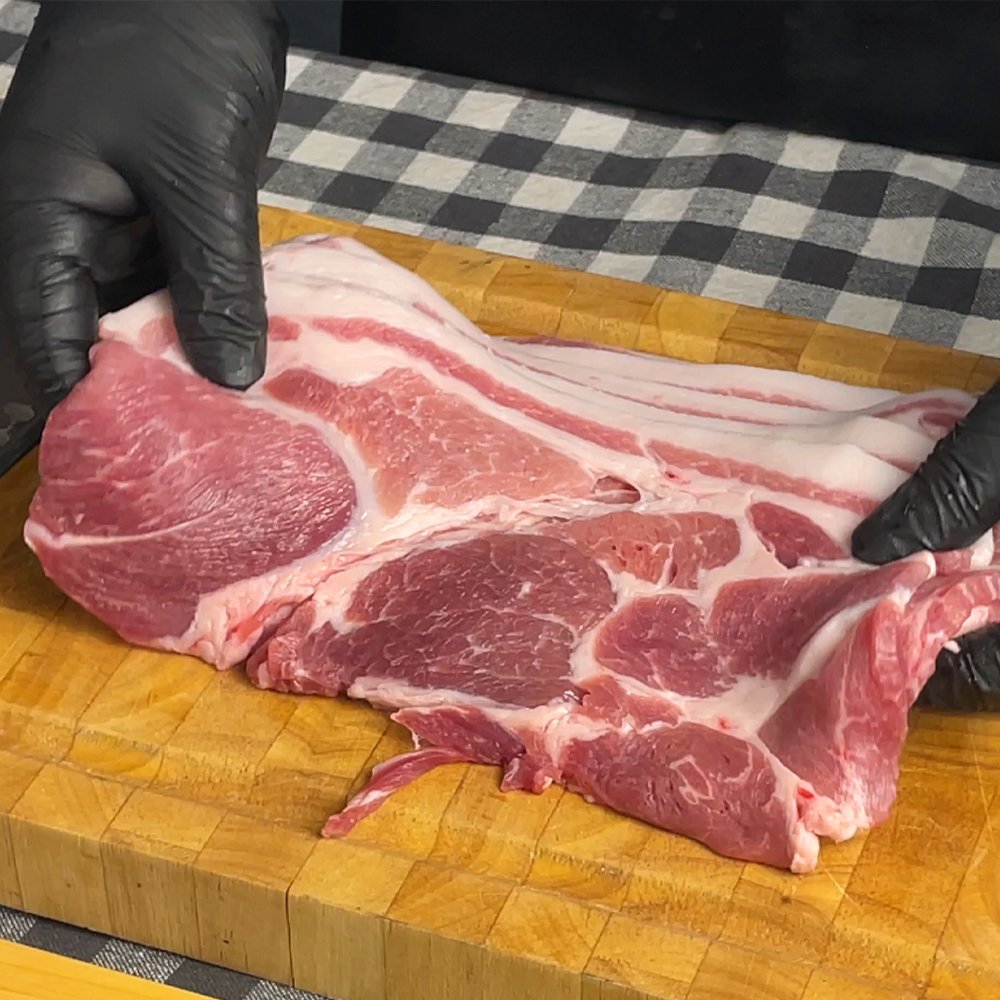 바라던 목살 많은 돼지고기 목전지 제육 구이 1kg 돼지 왕목살 미국산 상세 이미지 1