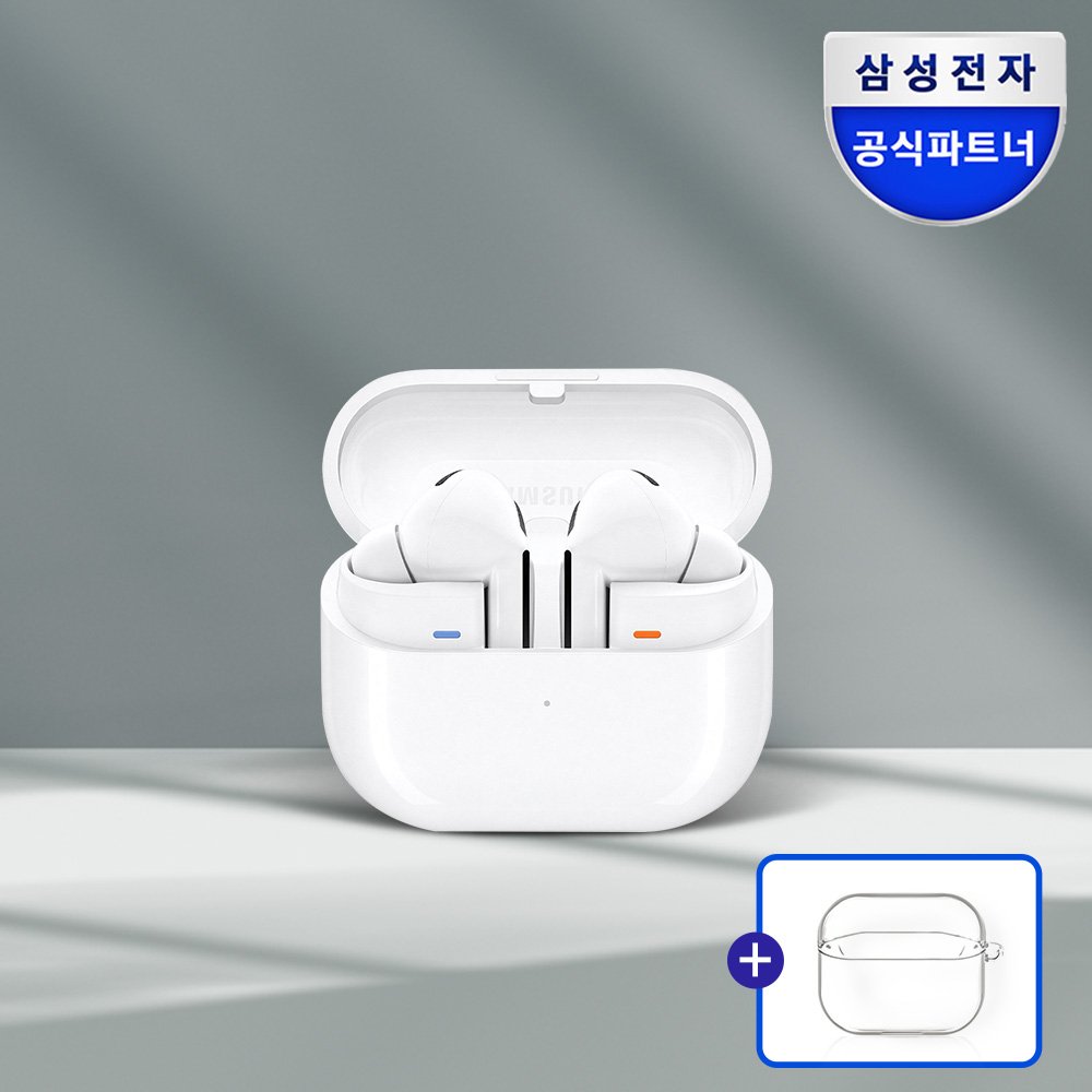 삼성전자 갤럭시 버즈3 프로 무선 블루투스 이어폰 ANC SM-R630 화이트 상세 이미지 1