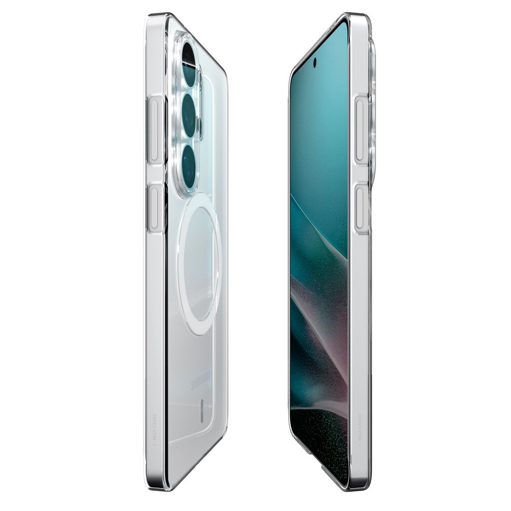 Qi2 25W 인증 갤럭시 맥세이프 케이스 초슬림 에어스킨 맥핏 클리어화이트, 갤럭시S26 울트라 상세 이미지 1