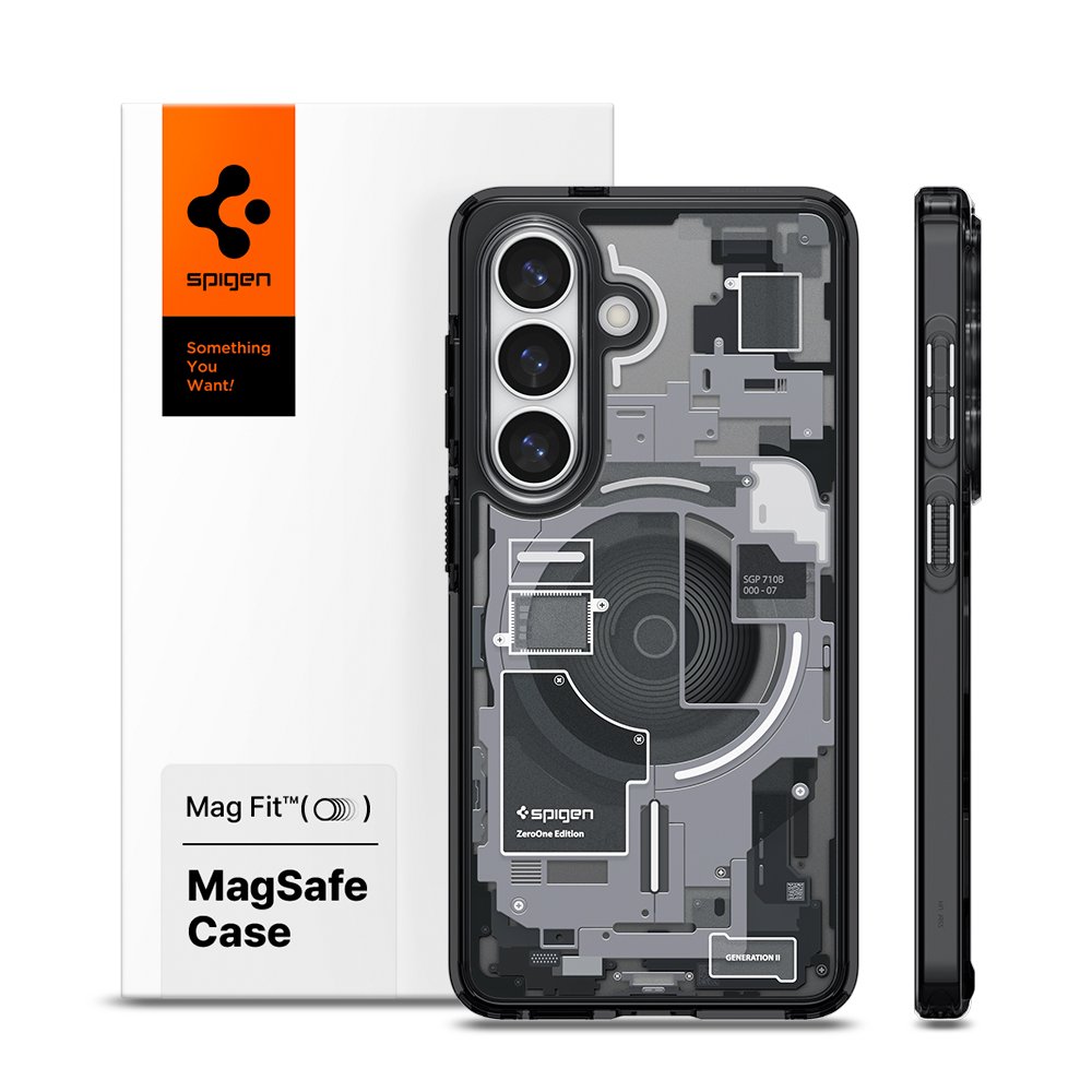 슈피겐 갤럭시 맥세이프 케이스 울트라하이브리드맥핏 제로원 블랙, 갤럭시S26 상세 이미지 1