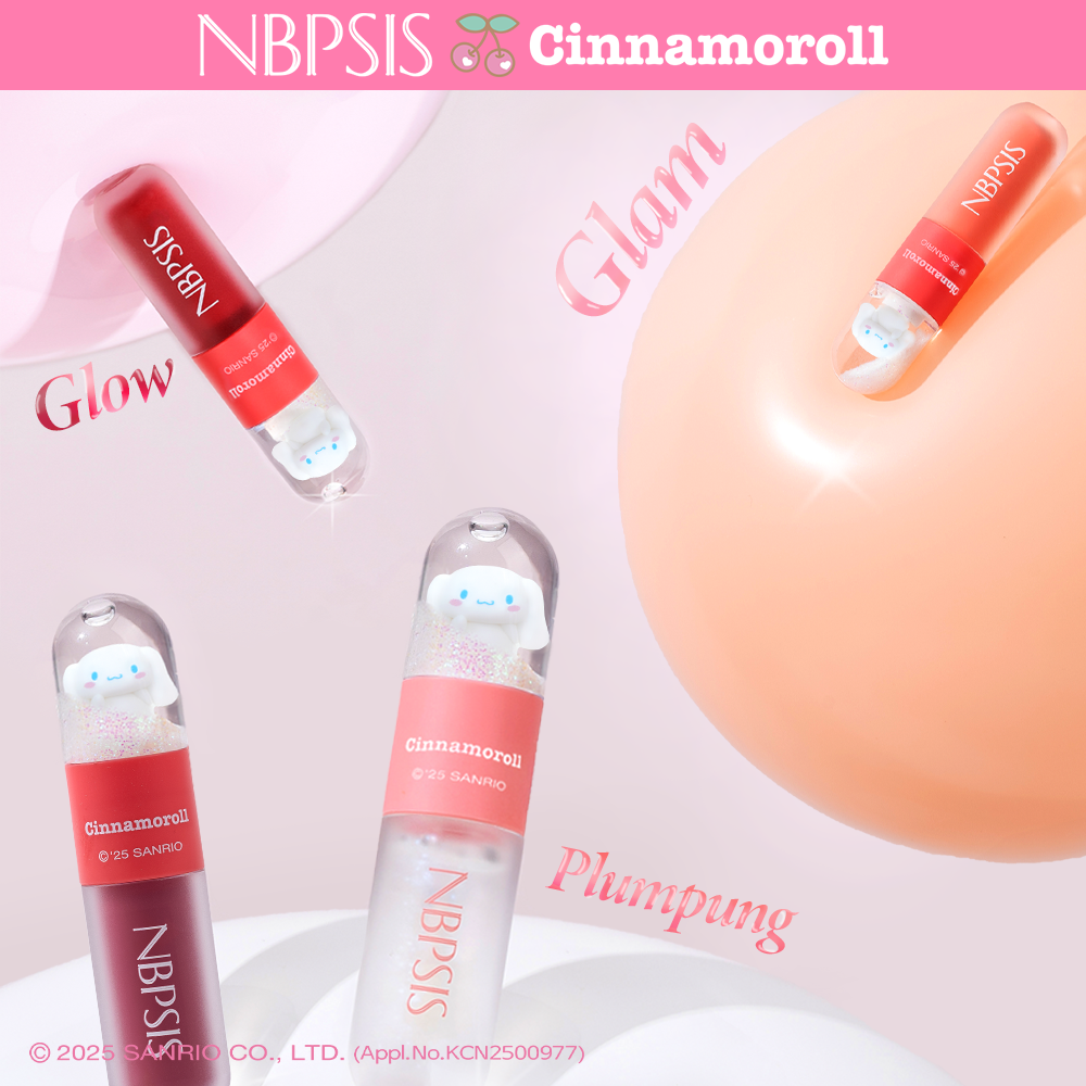 엔비피시스 시나모롤 립 글로스 & 지속력좋은 착색 립 틴트 상세 이미지 2
