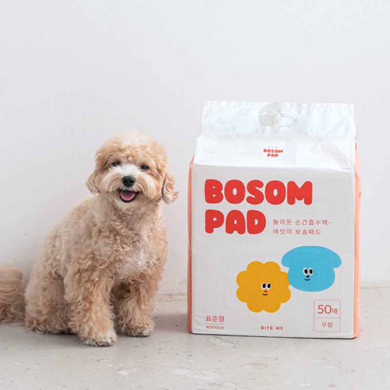 강아지 배변패드 표준형 1팩 50매 흡수력 좋은 무향 도톰한 반려견 패드 도톰한 SAP 고중량 묻음방지 애견 소변 향균 탈취 상세 이미지 2