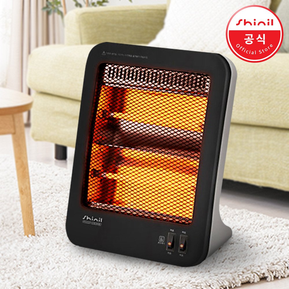 신일 전기히터 가정용 난로 미니 소형 사무실 발난로 온열기 상세 이미지 2