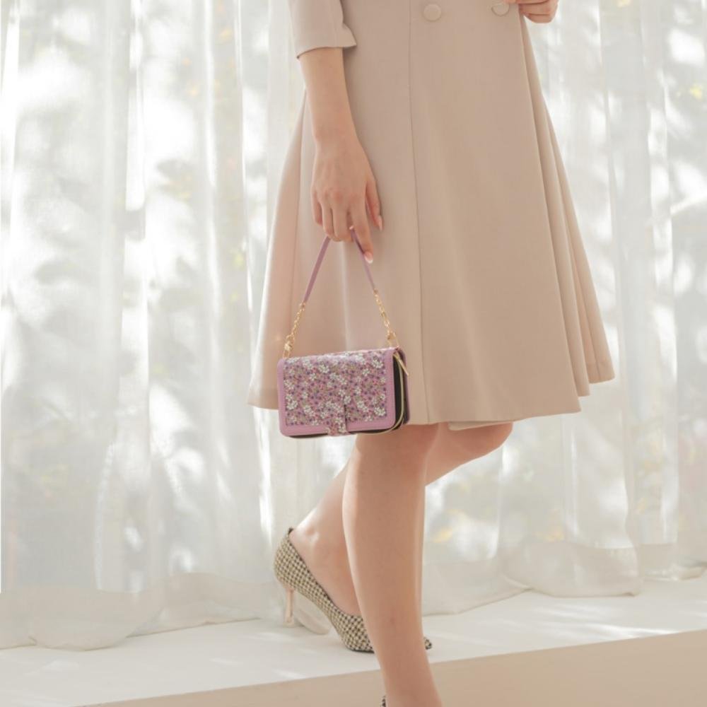 아이폰16플러스 지갑 케이스 피오라 퍼플 상세 이미지 1