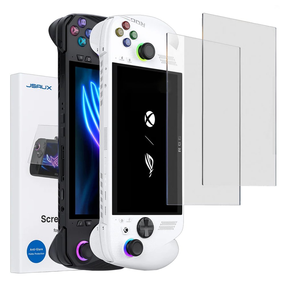 ROG XBOX Ally X 필름 JSAUX 엑갈리 고투명 강화유리 액정보호필름 2매 상세 이미지 1
