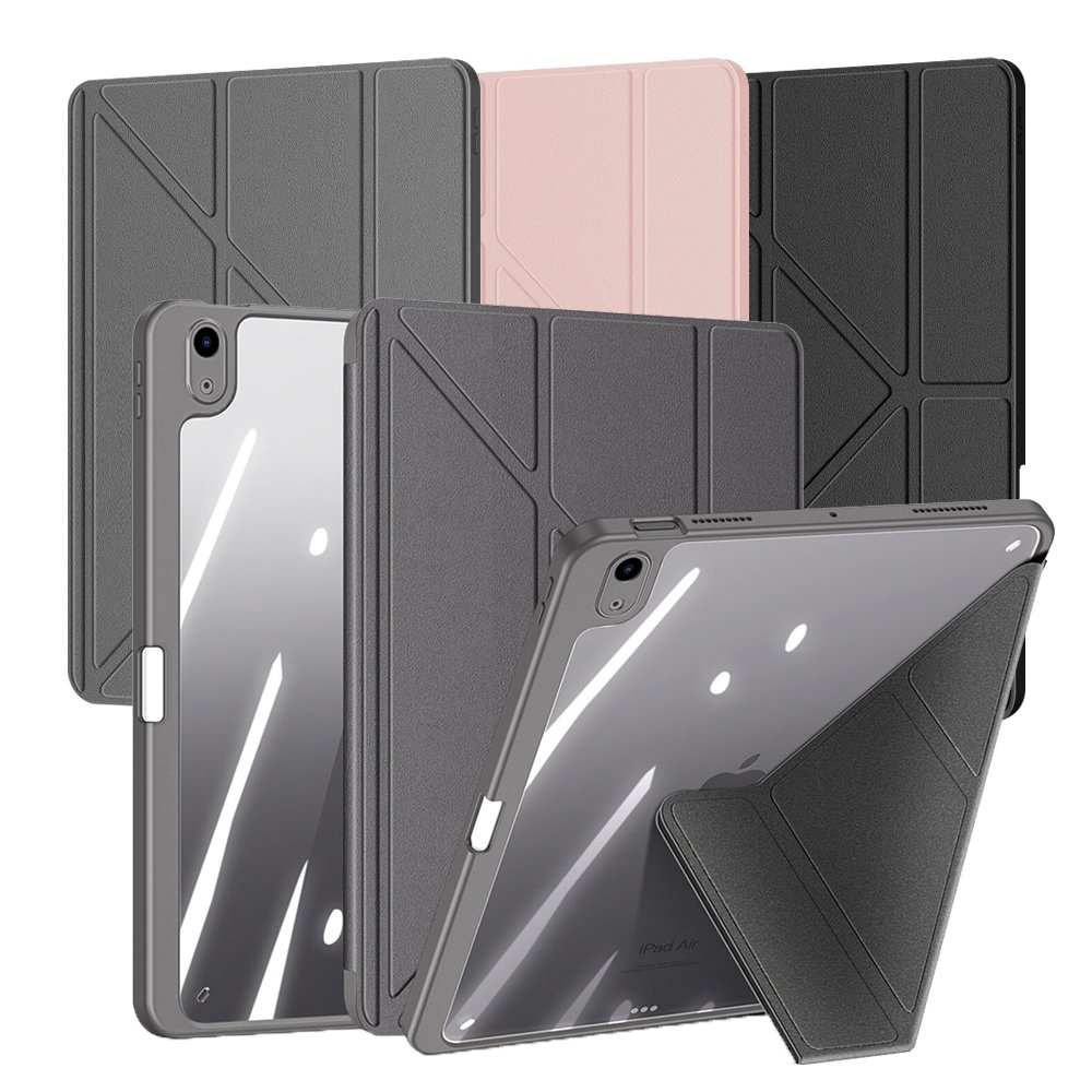 아이패드 에어 5세대 케이스 애플펜슬 수납 투명 마기 그레이, 에어 5세대 상세 이미지 1