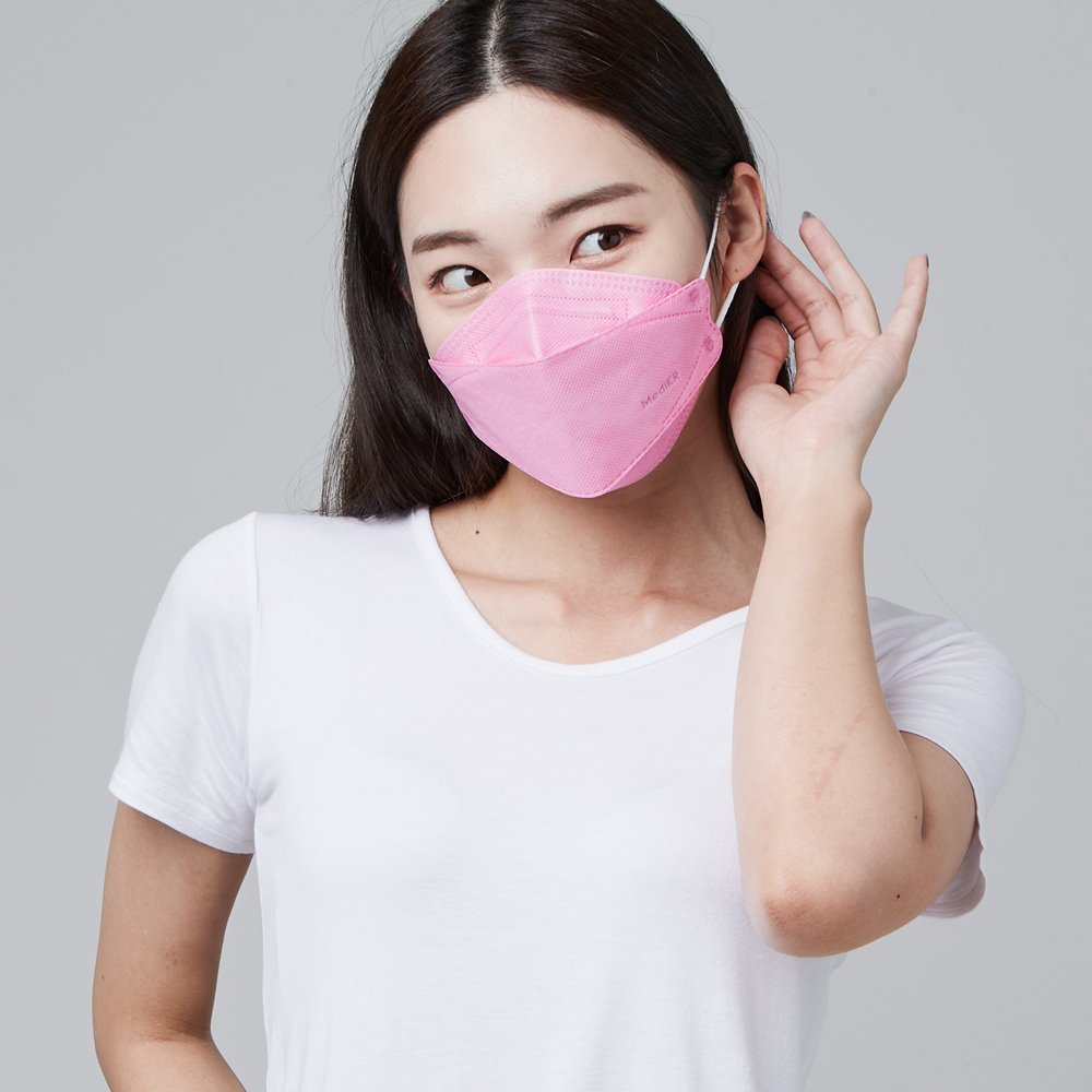 메디케이알 케어핏 입체형 KF94 대형 25매 황사마스크 상세 이미지 2