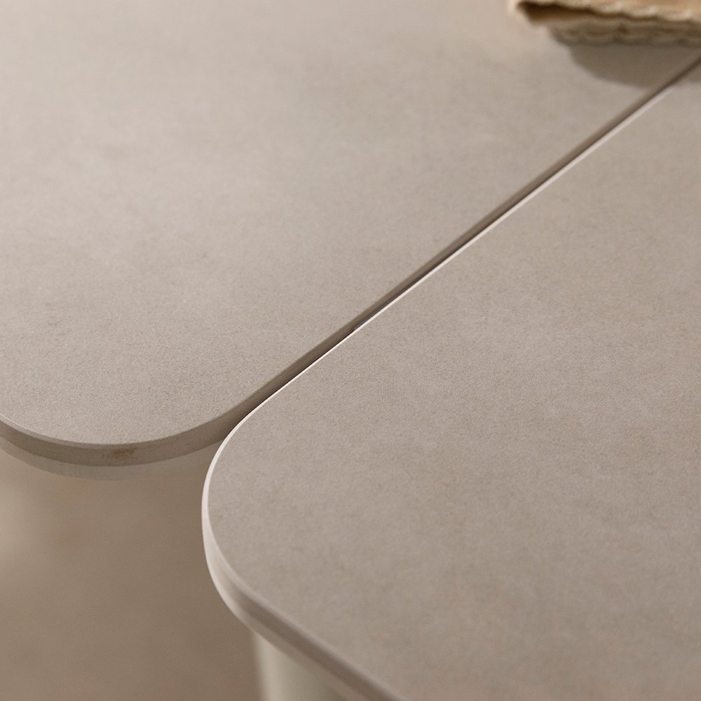 글로리 확장형 세라믹식탁 직사각형 테이블 4인용 8인용 그레이 1400 2000 상세 이미지 1