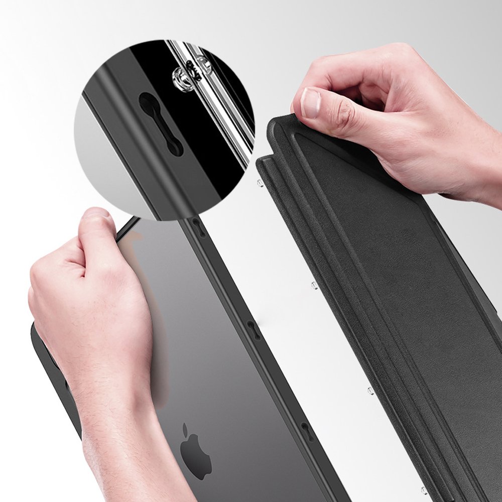 아이패드 에어 5세대 케이스 애플펜슬 수납 투명 마기 그레이, 에어 5세대 상세 이미지 1