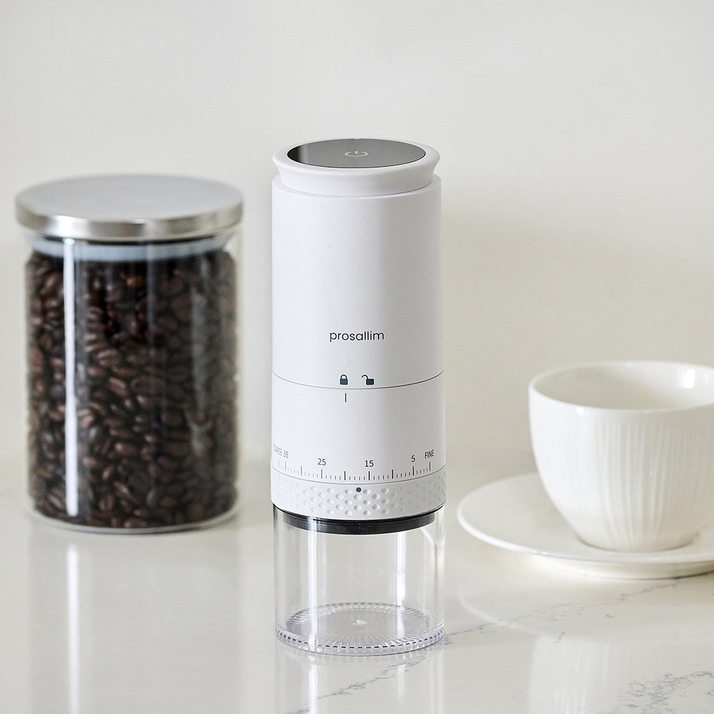 프로살림 전동 커피 그라인더 자동 원두 분쇄기 무선 휴대용 가정용 상세 이미지 2