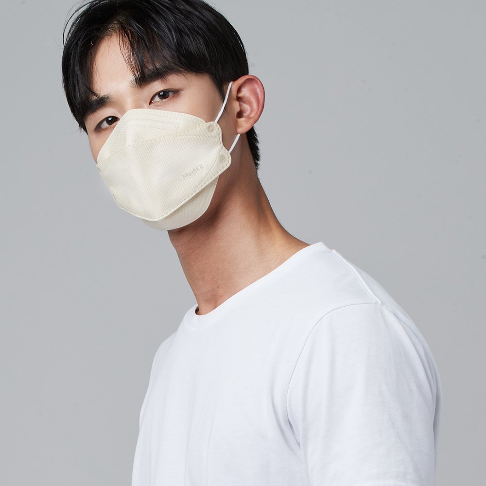 메디케이알 케어핏 입체형 KF94 대형 25매 황사마스크 상세 이미지 2