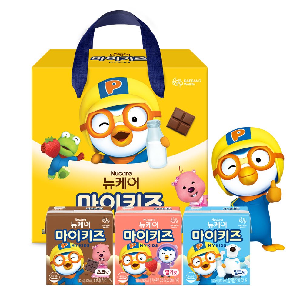 뉴케어 마이키즈 시리즈 1박스 15입(초코/딸기/밀크) 상세 이미지 1